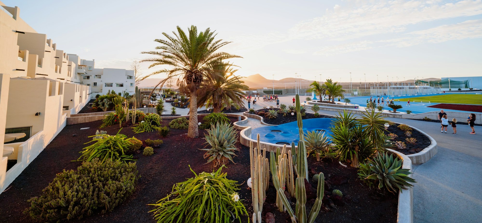 Aktiv familieferie på Club La Santa